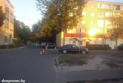 В Речице водитель Merсedes-Benz E200 сбил велосипедистку 